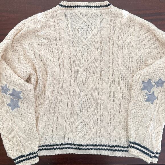 Taylor Swift | The Cardigan 2020 Folklore cream cable knit sweater | size XL/2XL - Picture 9 of 9
